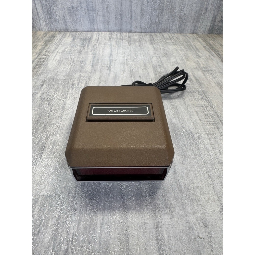 Vtg Micronta LED alarm clock, Tandy/Radio Shack, working Tested USA